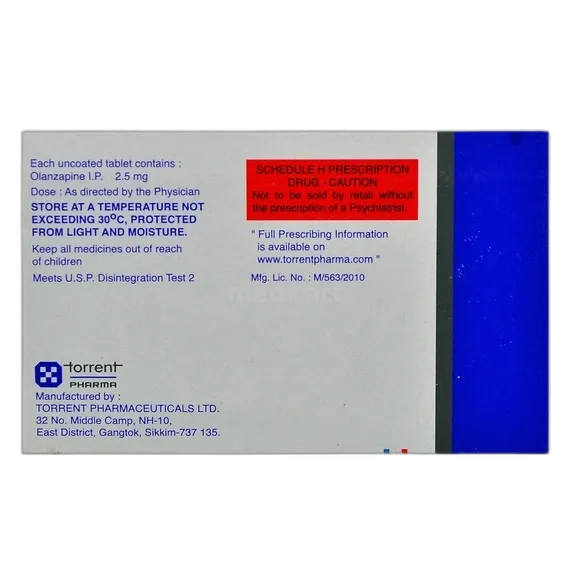 tolaz dt 2.5mg tablet 15's